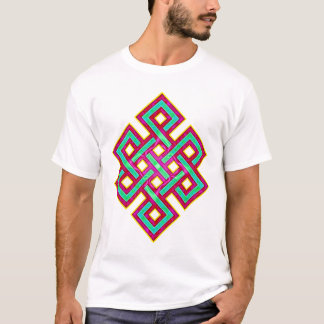 T-shirt Noeud éternel bouddhiste