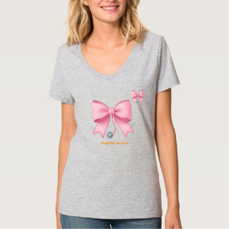 T-shirt Nœud Médical Minimaliste