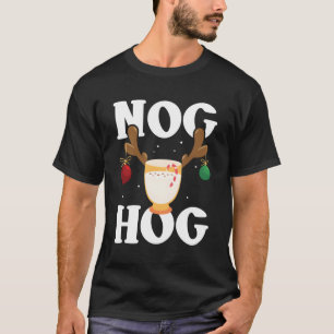 T-shirt Nog Cochon Jour national de l'oeuf Nog