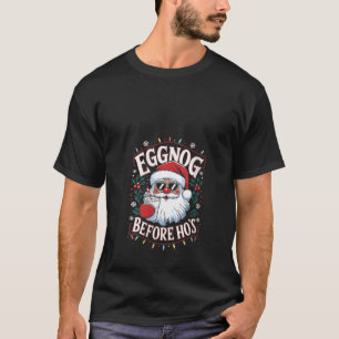 T-shirt Nog des femmes avant Ho s drôle de Noël Santa Dr