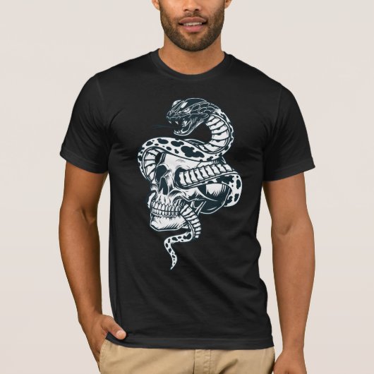 T-shirt noir (Devant)