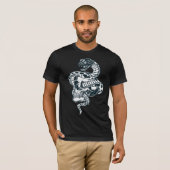 T-shirt noir (Devant entier)