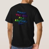 T-shirt noir (Dos)