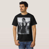 T-shirt noir (Devant entier)
