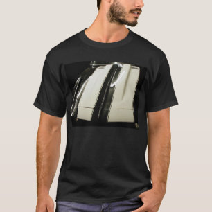 T-shirt Noir 1969 de Camaro avec les rayures blanches