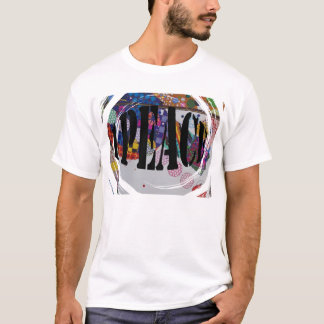 T-shirt noir 1peace de sht de swrl
