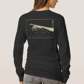 T-Shirt noir à manches longues/AOT (Dos)