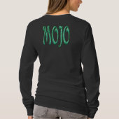 T-shirt noir à manches longues pour femmes Mojo do (Dos)
