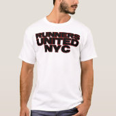 T-shirt Noir avec contour rouge (Devant)