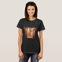 T-shirt noir avec Empire State Building Design