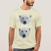 T-shirt noir Bi Polar Bear Club (Devant)