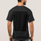 T-shirt noir bizarre PERSONNALISABLE (Dos)