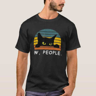 T-shirt noir chemise noir amusante nouvelle person