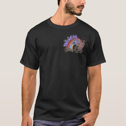 T-shirt Noir classique (Devant)