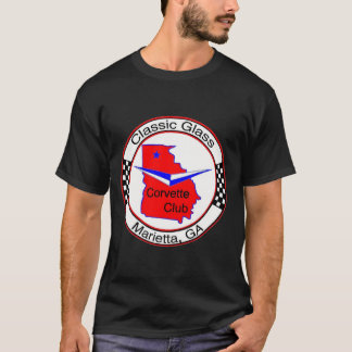 T-shirt noir complet avant CGCC Basic