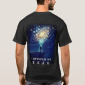 T-shirt noir Cosmic Mind - allumez votre ambition (Dos)