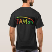 T-shirt noir de base de JAMon (Dos)