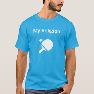 T-shirt noir de base pour hommes Ma religion Y