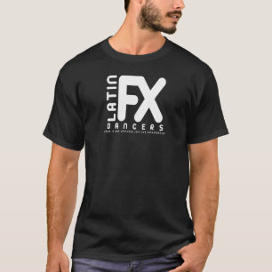 T-shirt Noir de chemise de danseurs de LFX