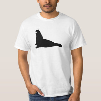T-shirt Noir de chemise de joint d'éléphant