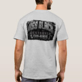 T-shirt noir de destroyer (Dos)