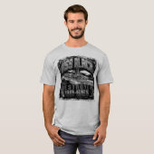 T-shirt noir de destroyer (Devant entier)