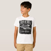 T-shirt noir de destroyer (Devant entier)