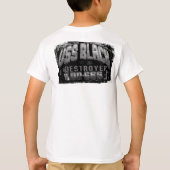 T-shirt noir de destroyer (Dos)