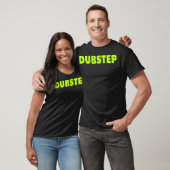 T-shirt Noir de Dubstep (chaux) (Unisexe)