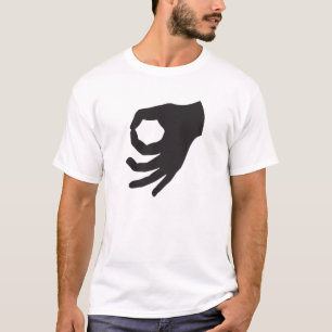 T-shirt Noir de jeu de cercle