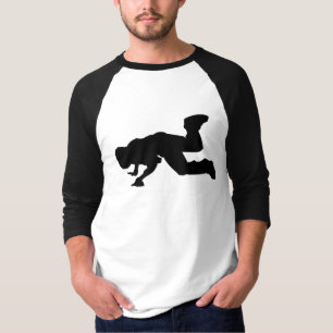 T-shirt Noir de la pose 2 de BBOY