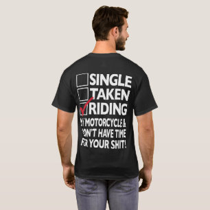 T-shirt noir de l'équitation des hommes classique