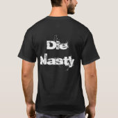 T-shirt Noir de LiveSick/DieNasty (Dos)