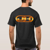 T-shirt Noir de logo de JK (Dos)