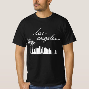T-shirt Noir de Los angeles californie