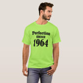 T-shirt Noir de perfection depuis 1964 (Devant entier)