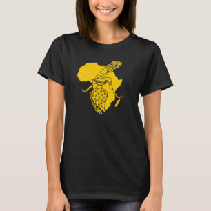 T-SHIRT NOIR DE REINE