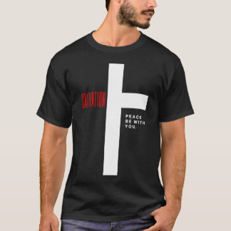 T-shirt Noir de salut