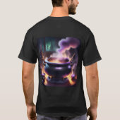 T-shirt noir de sorcière (Dos)