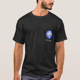 T-shirt noir de Vistumbler.net
