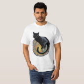 T-shirt noir de Wolverton (Devant entier)