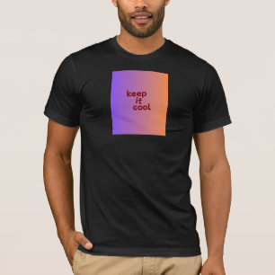 T-shirt noir demi-manches