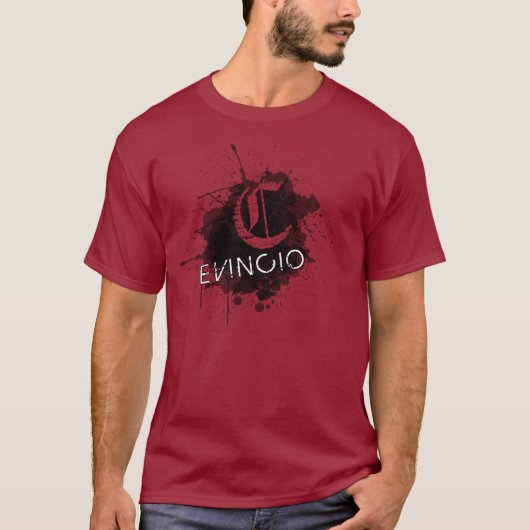 T-shirt Noir d'Evincio (Devant)
