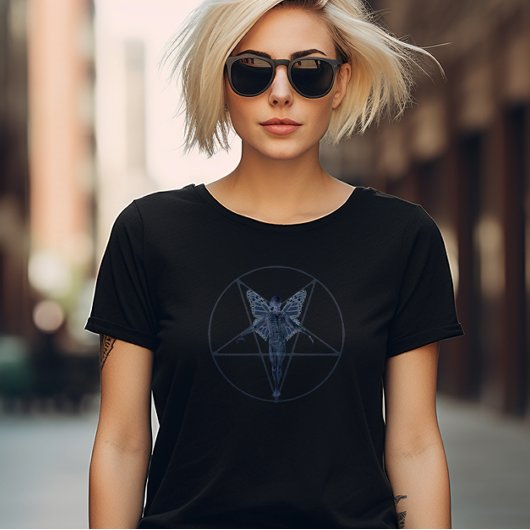 T-shirt noir d'évolution
