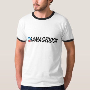 T-shirt Noir d'Obamageddon