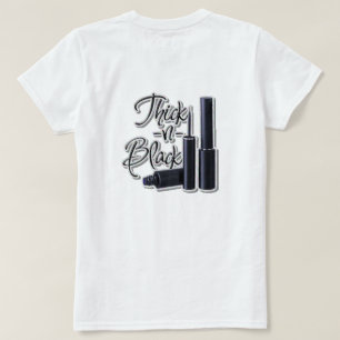 T-shirt noir épais