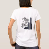 T-shirt noir épais (Dos)
