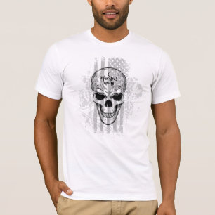 T-shirt Noir et blanc E Pluribus Unum Sklag