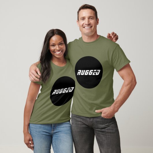 T-shirt noir et blanc GEEK intelligent et robuste (Unisexe)