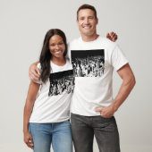 T-shirt Noir et blanc New York (Unisexe)